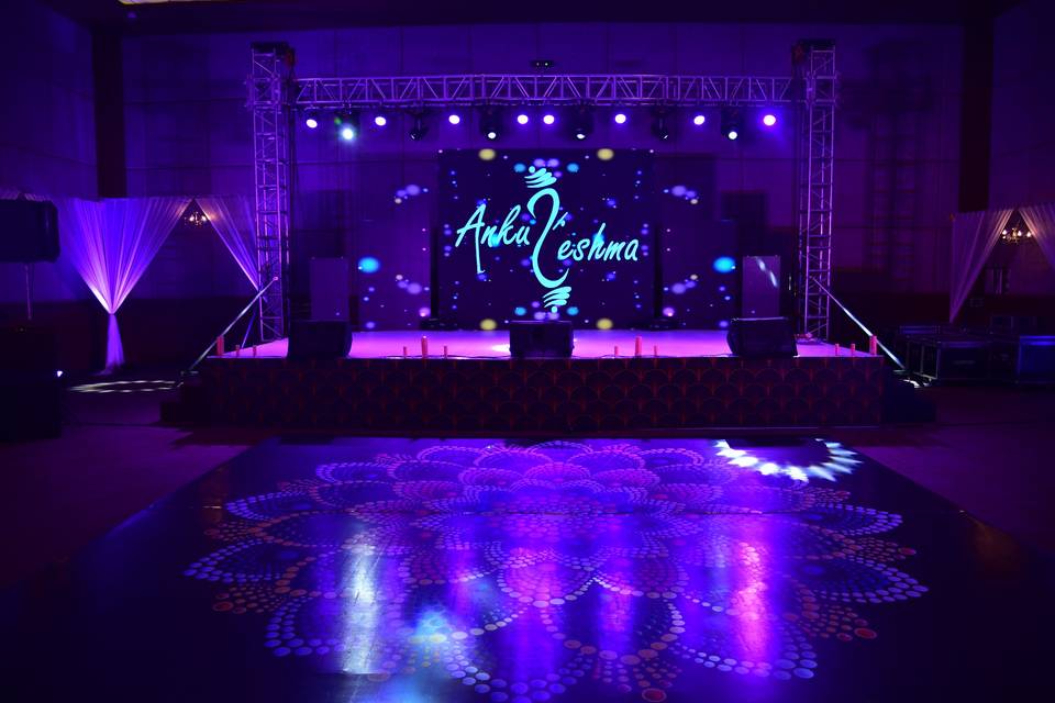 Sangeet main stage