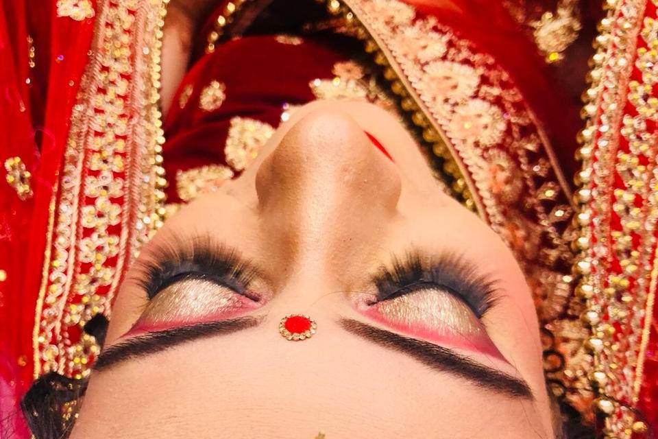 Bridal makeup