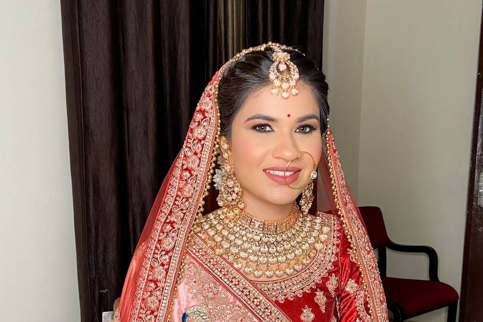 HD bridal makeup