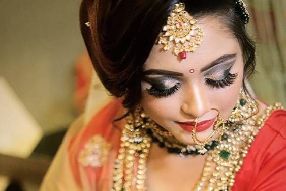 Bridal makeup