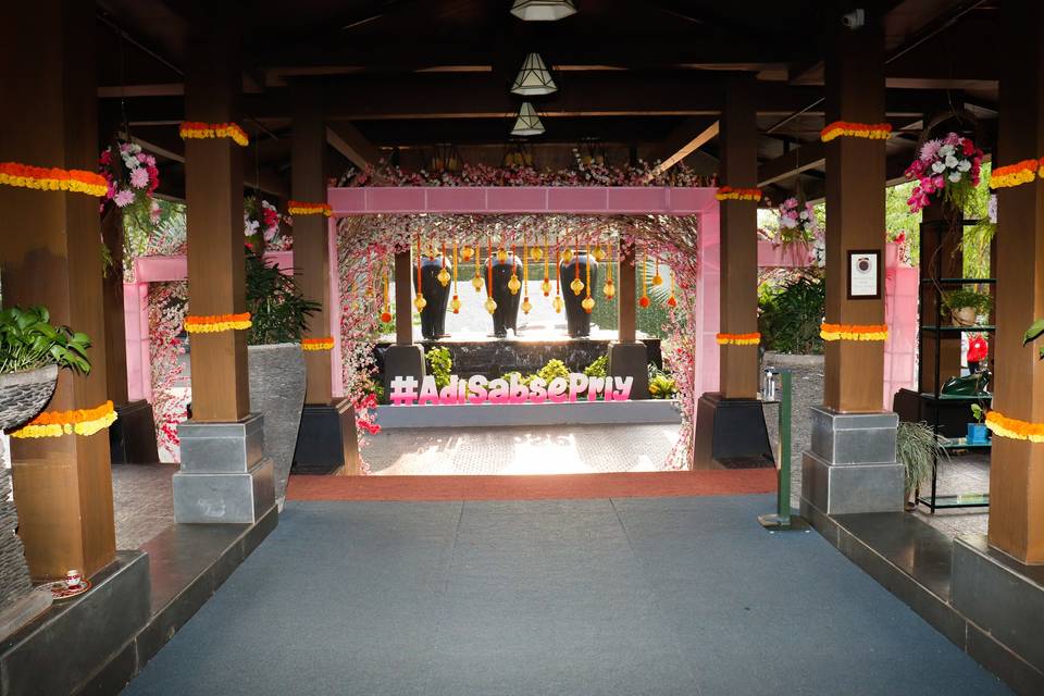 Lobby area decor