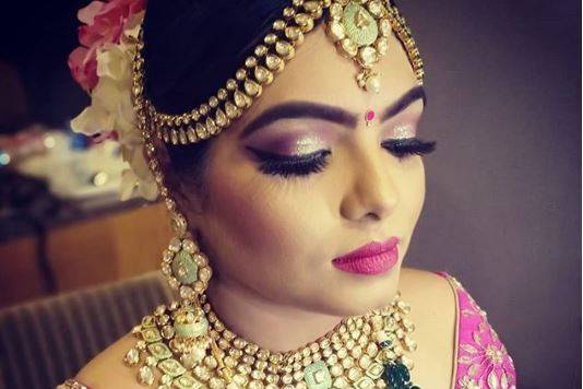 Bridal makeup