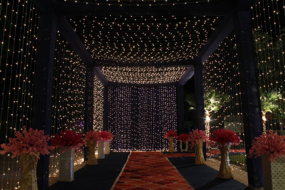 Sangeet Entrance arch