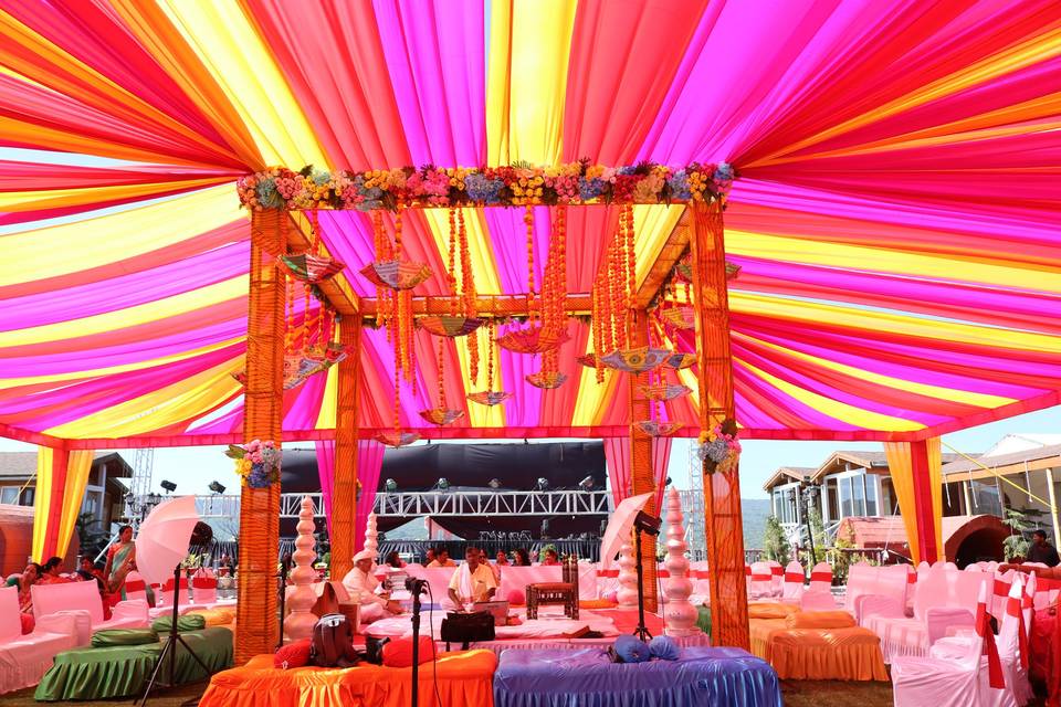 Vidhi Mandap- Rajasthani Theme