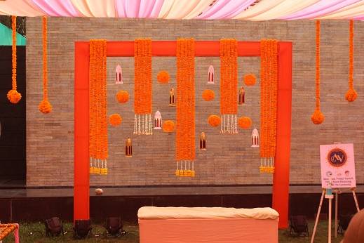 Haldi Backdrop