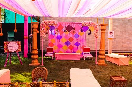 Mehendi Set-up