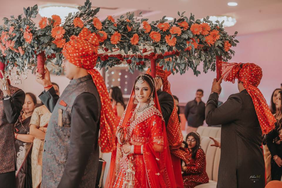 Ruchika Ahuja bride entry