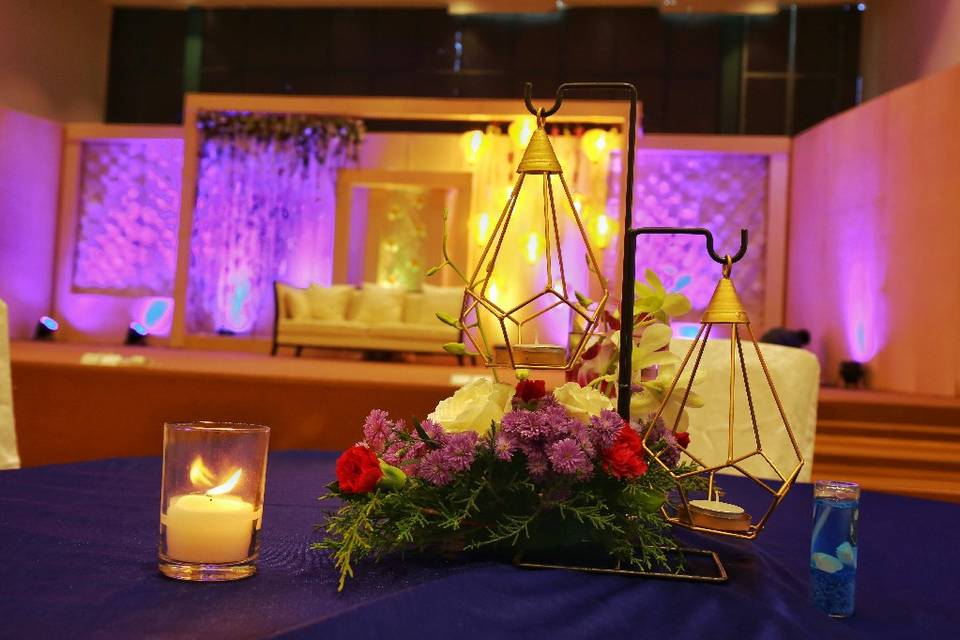 Wedding decor and arrangements