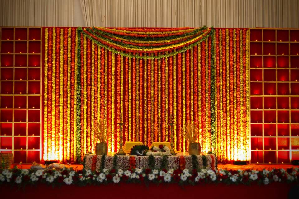 Wedding decor and arrangements