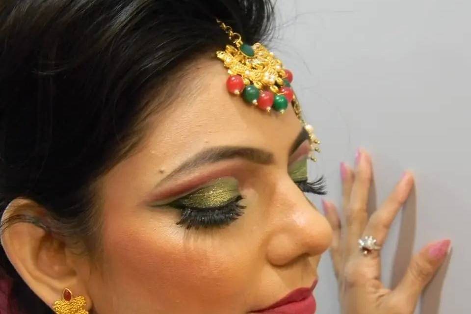 Bridal makeup