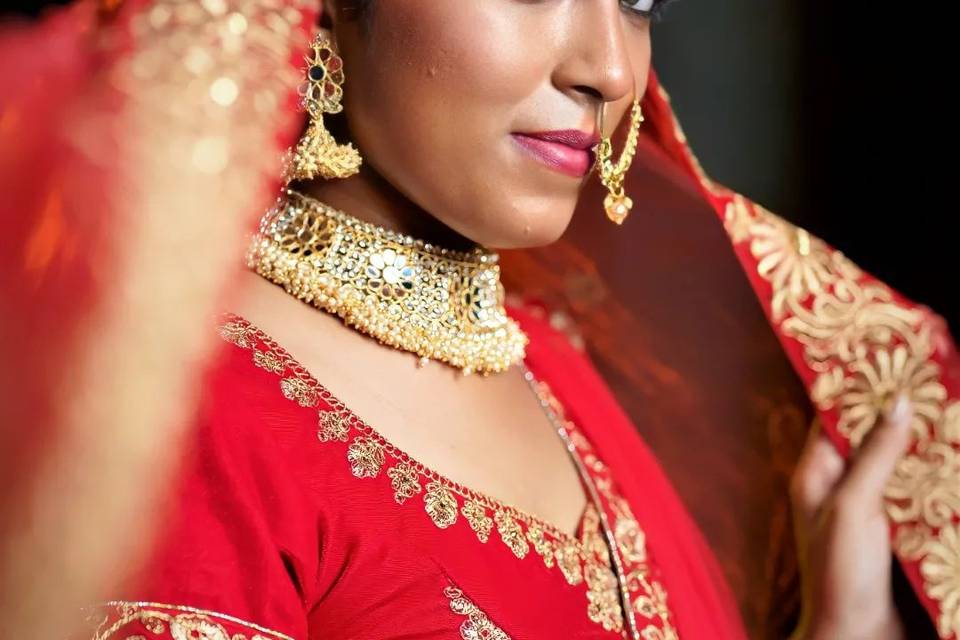 Bridal makeup