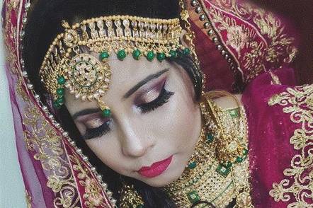 Bridal makeup