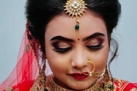 Bridal makeup