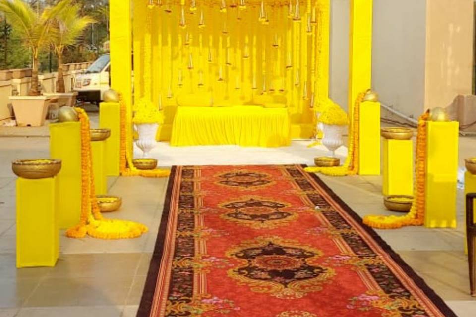 Haldi Decoration