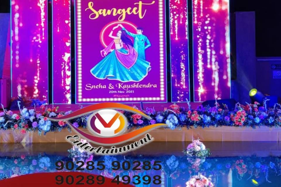 Grand Sangeet set-up