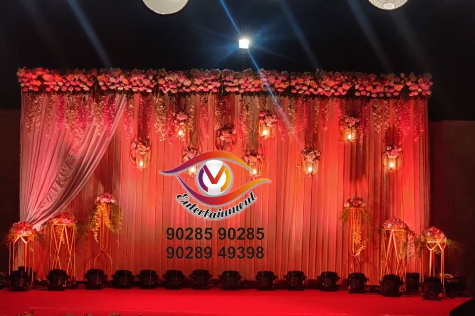 Sangeet set-up