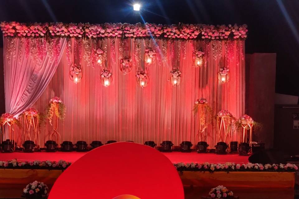 Beautiful Sangeet set-up