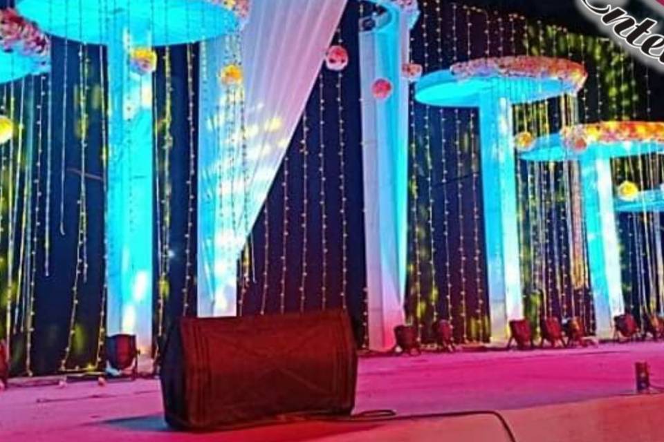 Sangeet set-up