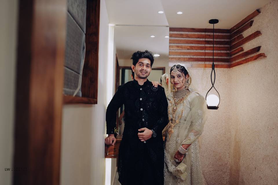 Muslim couple shoot