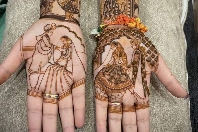 Bridal mehndi design
