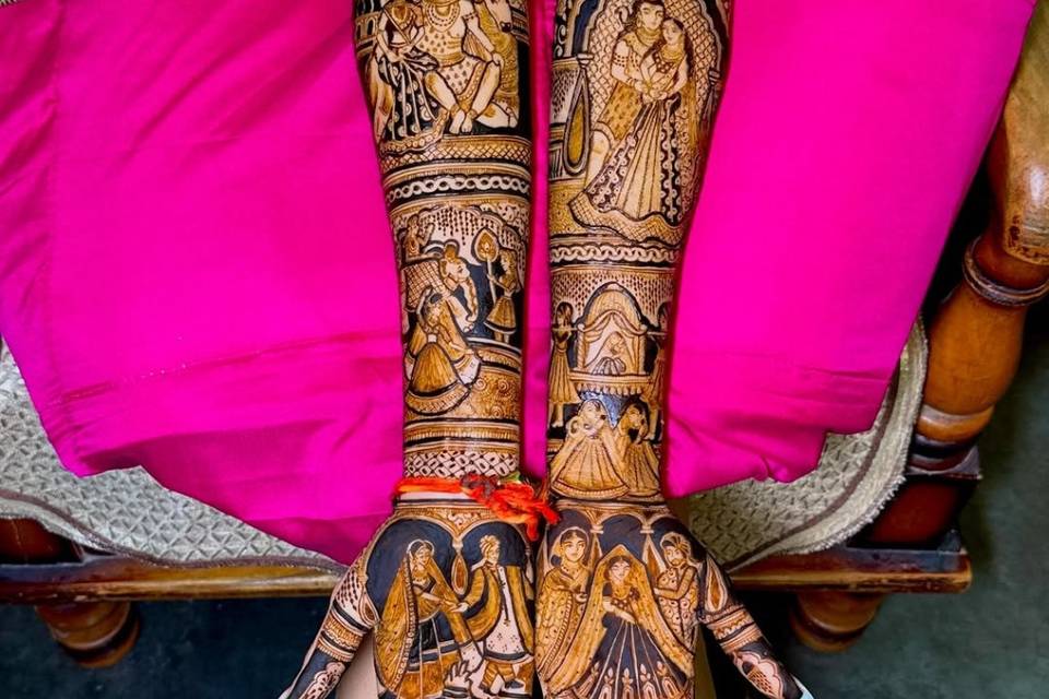 Bridal mehndi