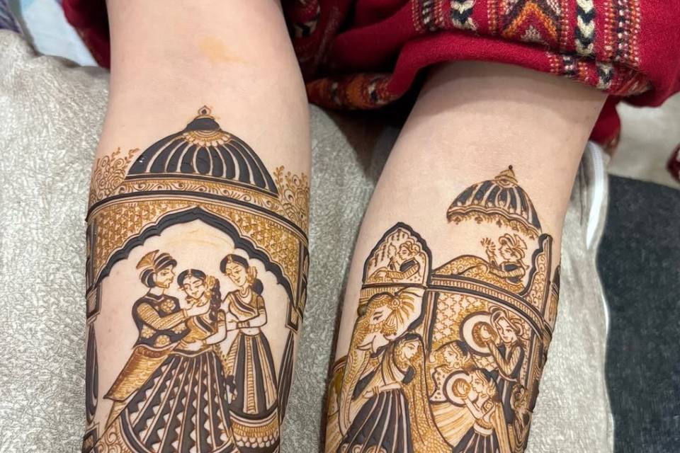 Raj Mehandi Art
