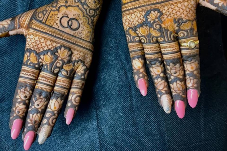 Bridal mehndi design