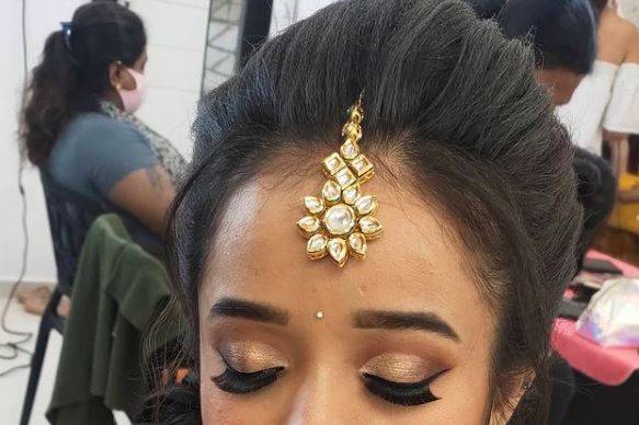 Bridal makeup