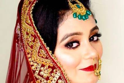 Bridal makeup
