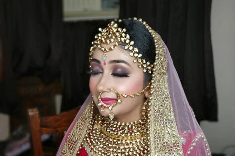 Bridal makeup