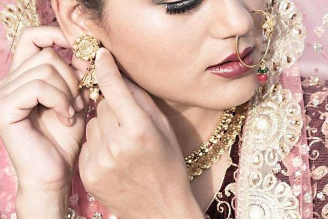 Bridal makeup