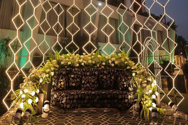 Sangeet Couple Stage