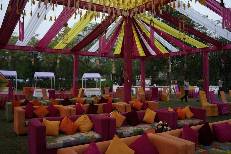 Rajasthani weddign decor