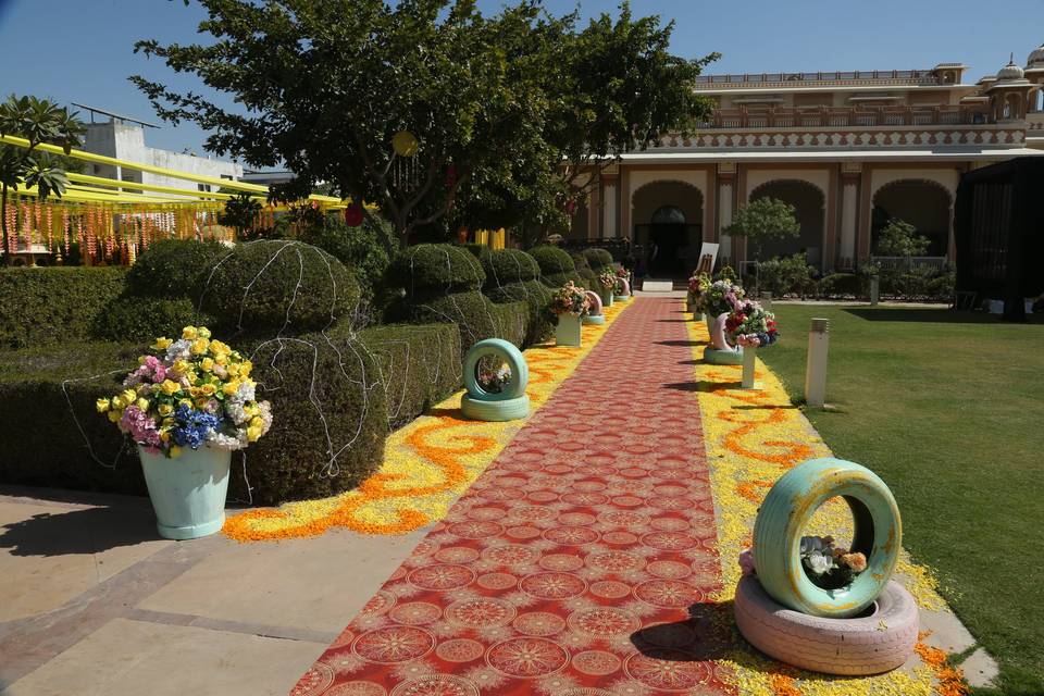 Haldi decor