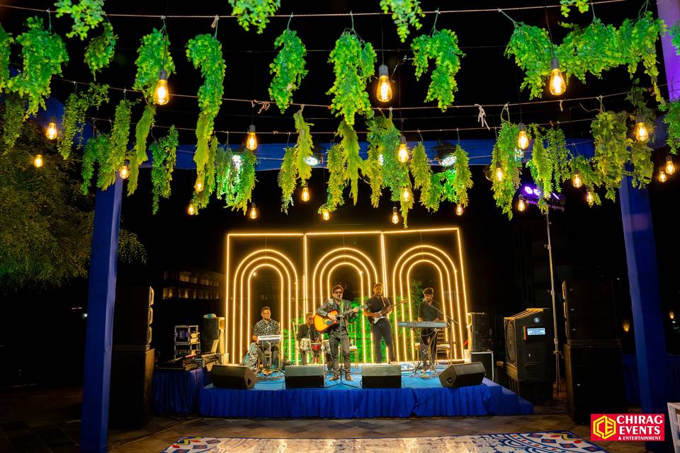 Sangeet night decoration