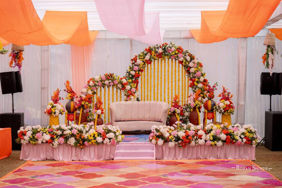 Haldi Decoration