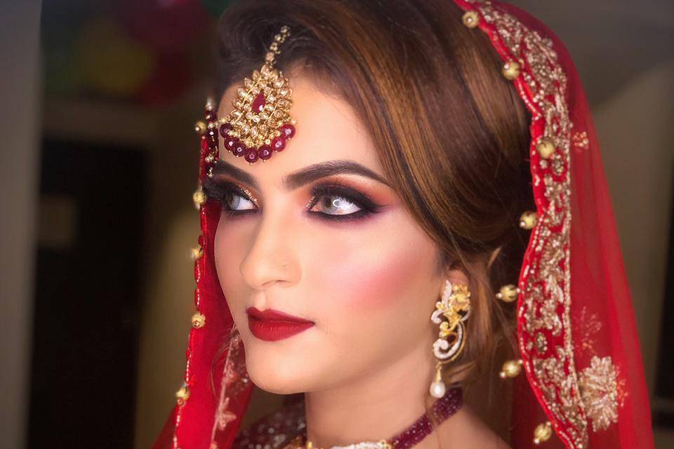 Bridal makeup