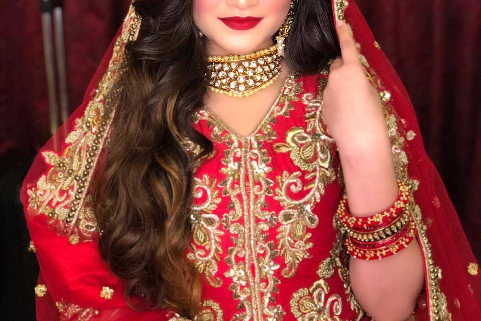 Bridal makeup