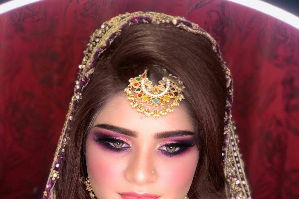 Bridal makeup