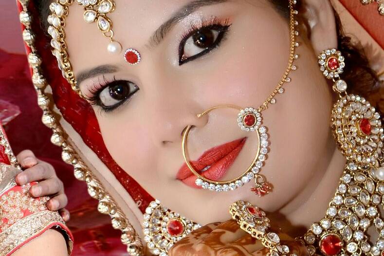 Bridal makeup