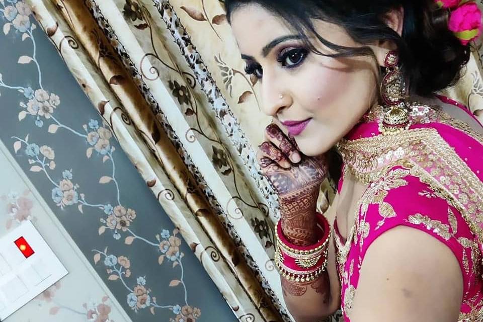 Bridal makeup