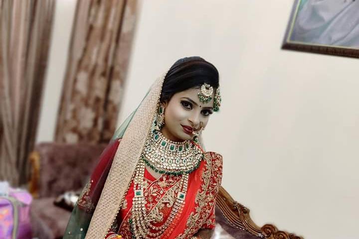 Bridal makeup