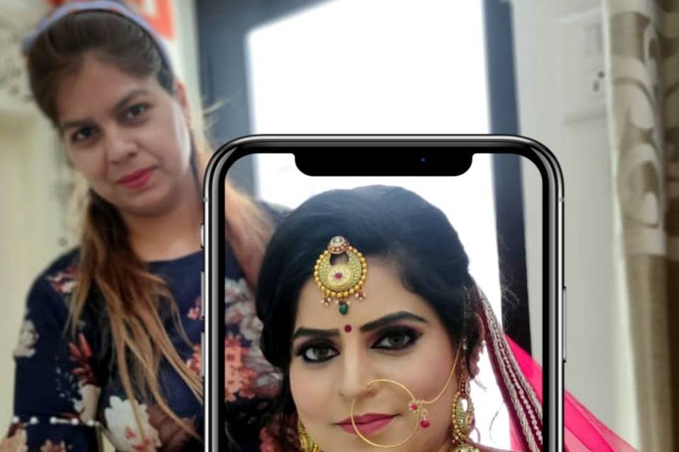 Bridal makeup