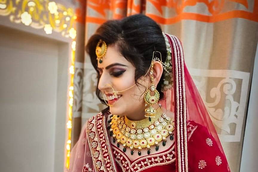 Bridal makeup