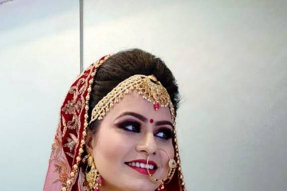 Bridal makeup