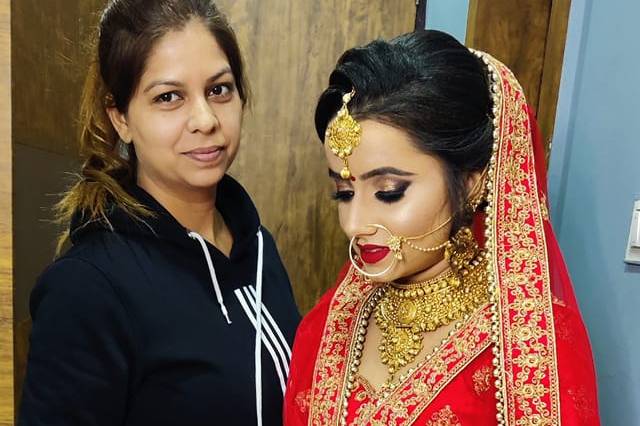 Bridal makeup