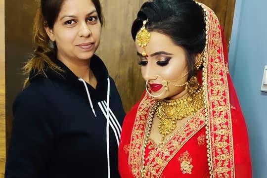 Bridal makeup