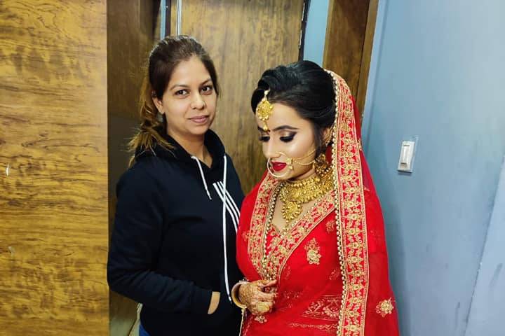 Bridal makeup