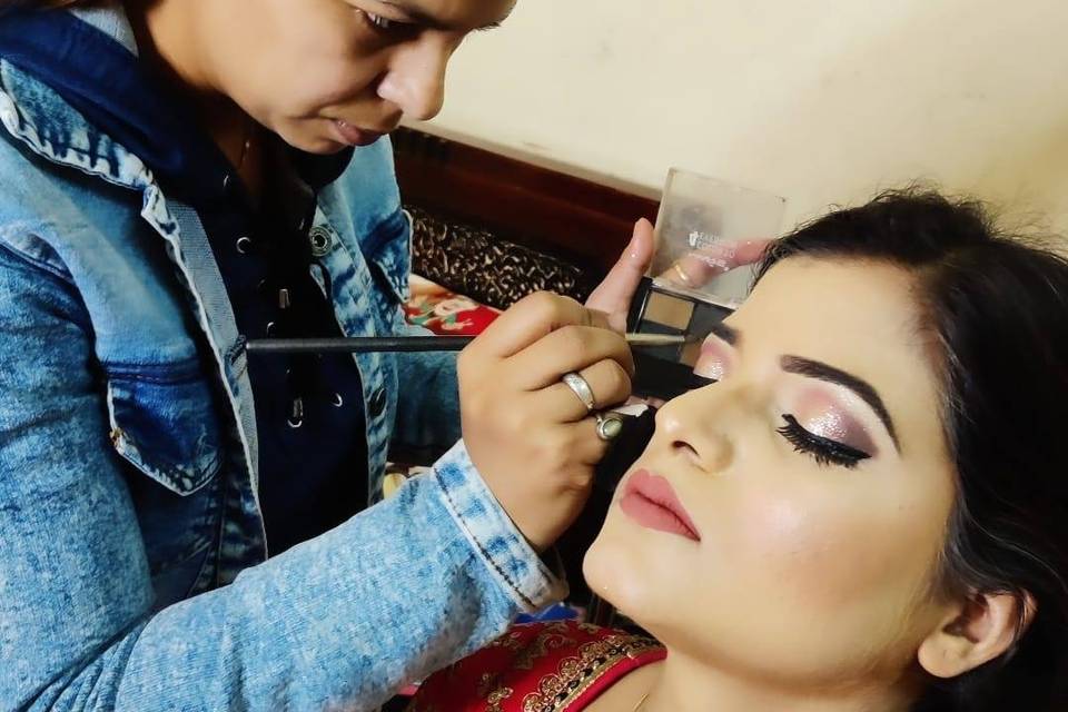 Bridal makeup