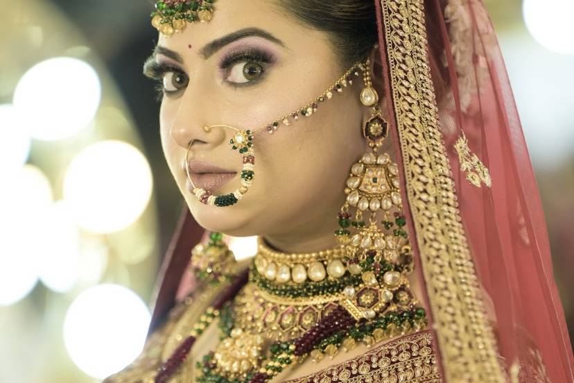 Bridal makeup